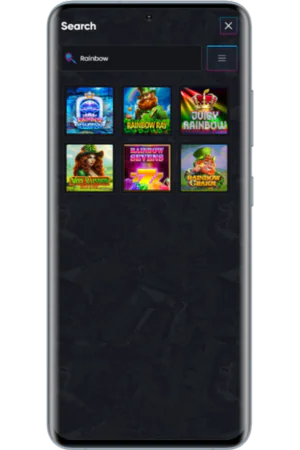 Slot search and filter options
