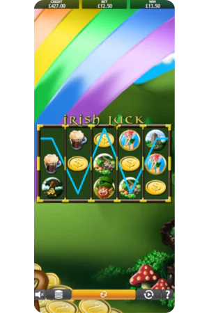 Irish Luck slot gameplay in action