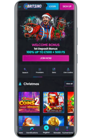 Casino registration button click